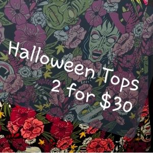 All Halloween Tops and Leggings 2 for $30